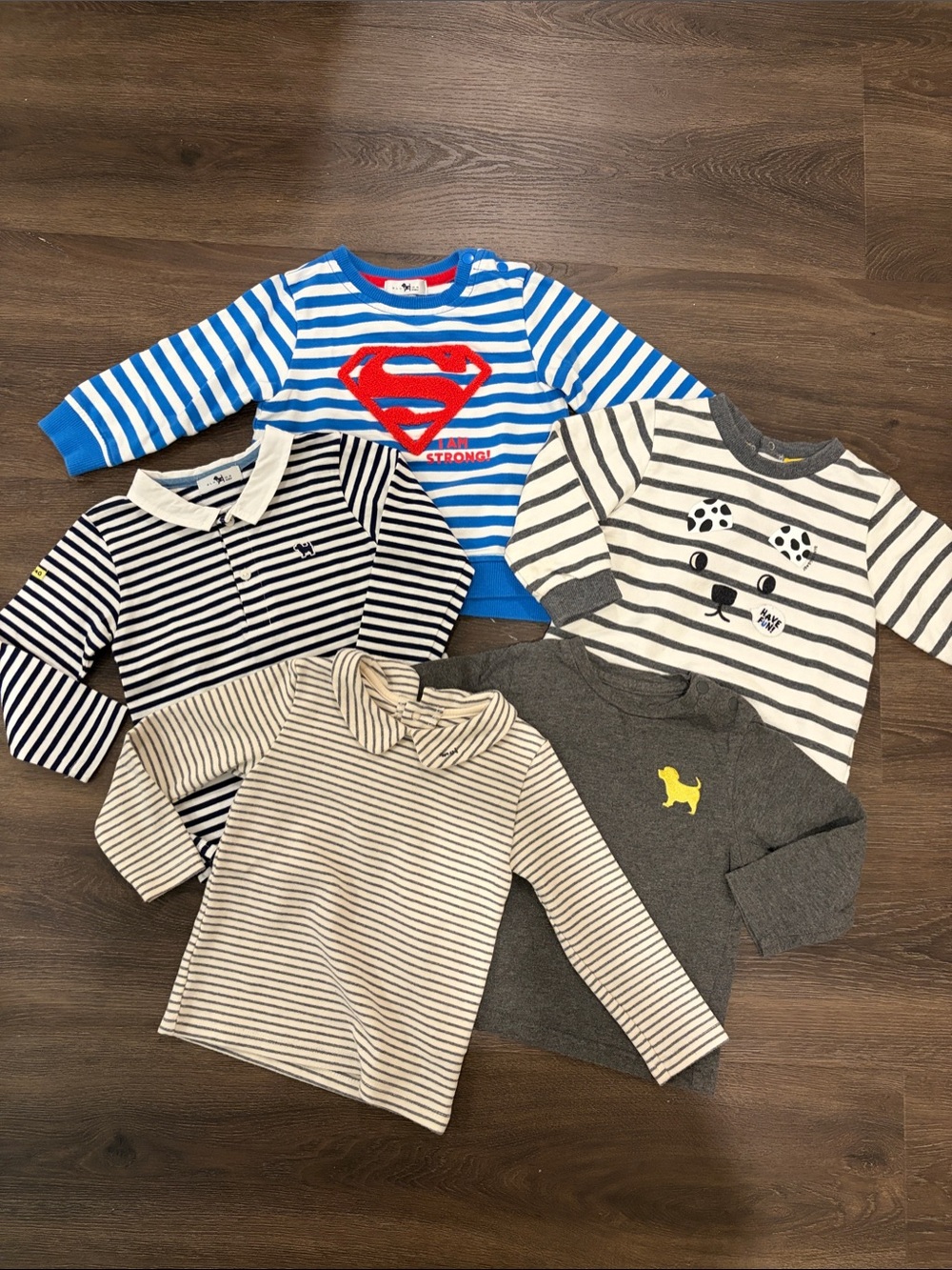 Blue Dog Bundle of T-Shirts(18M)